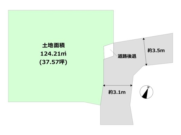 宝塚市山本中２丁目売り土地