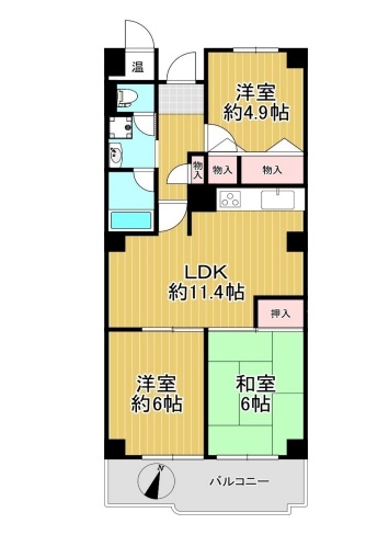 サンハイツ宝塚五月台A棟