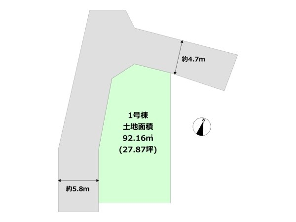 リナージュ豊中市西緑丘３丁目1期　全２棟