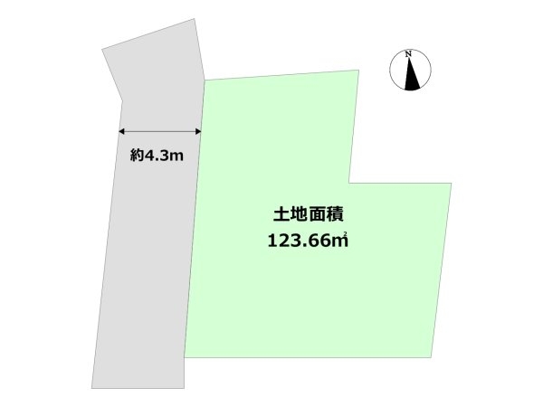 宝塚市川面3丁目売り土地