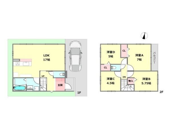 伊丹市野間1丁目新築一戸建て
