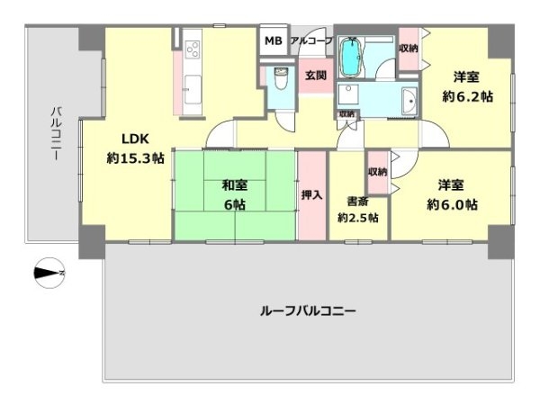 サニーフラット川西緑台