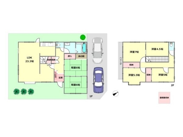 川西市けやき坂３丁目の中古一戸建て