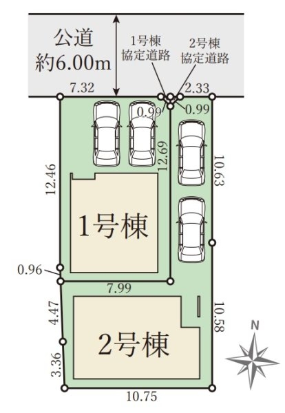 テラシエ宝塚市高司3期　全2区画