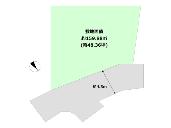 宝塚市中筋山手1丁目売り土地