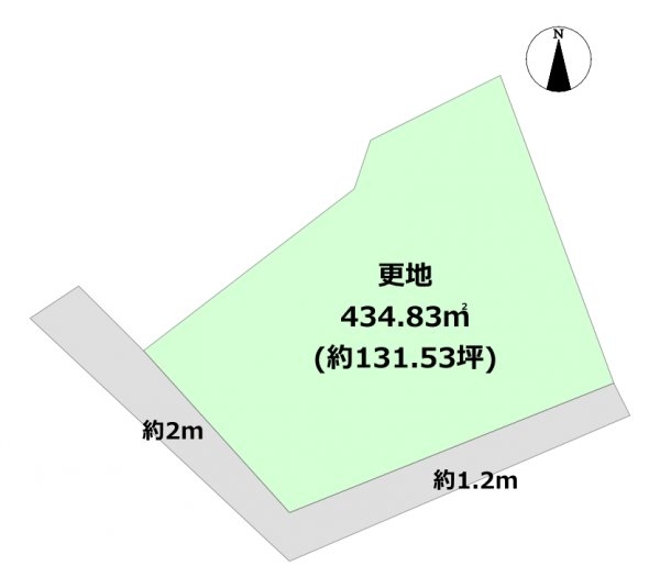 川西市寺畑2丁目売土地