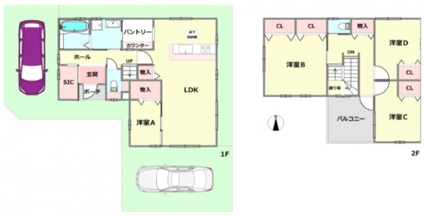 加古川市平岡町土山の中古一戸建て