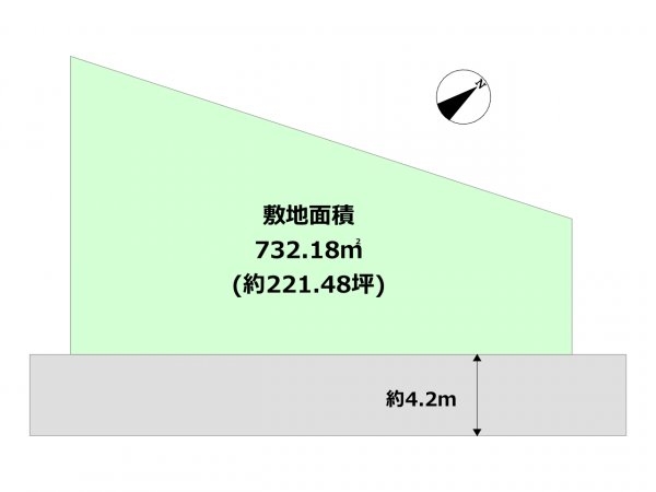 宝塚市花屋敷松ガ丘の土地