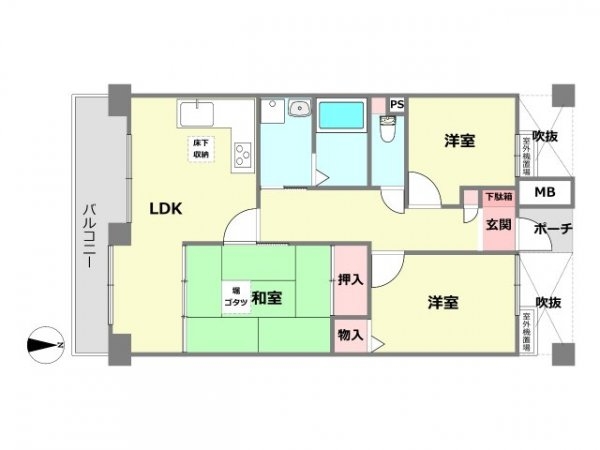 ライオンズマンション雲雀丘花屋敷第２