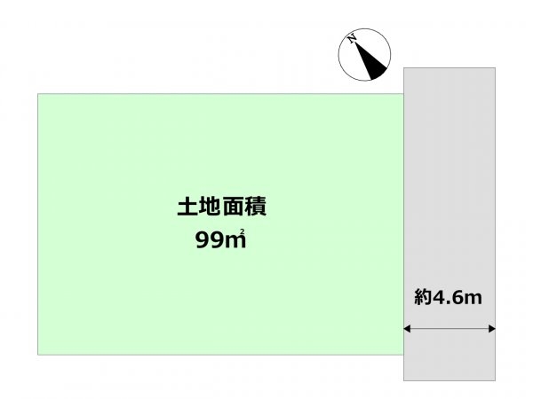 川西市鴬の森売り土地