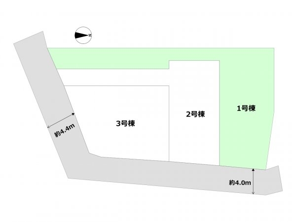 ハートフルタウン川西南花屋敷　全3区画