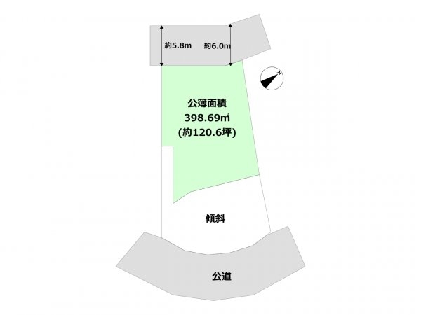 宝塚市仁川高丸1丁目売り土地