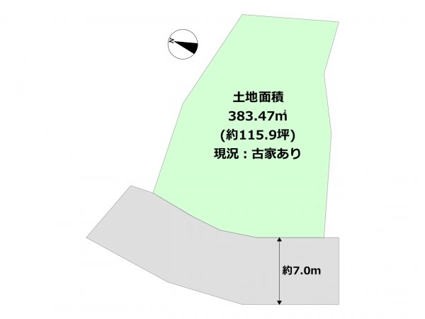 宝塚市雲雀丘3丁目売り土地