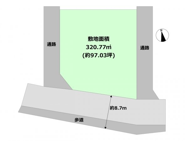宝塚市青葉台１丁目の土地