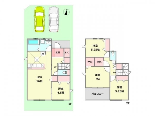 グラファーレ宝塚市安倉南　全4区画