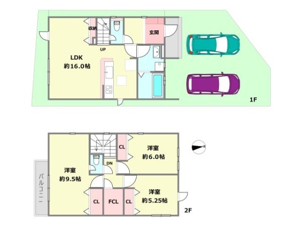 グラファーレ伊丹市野間　全4区画