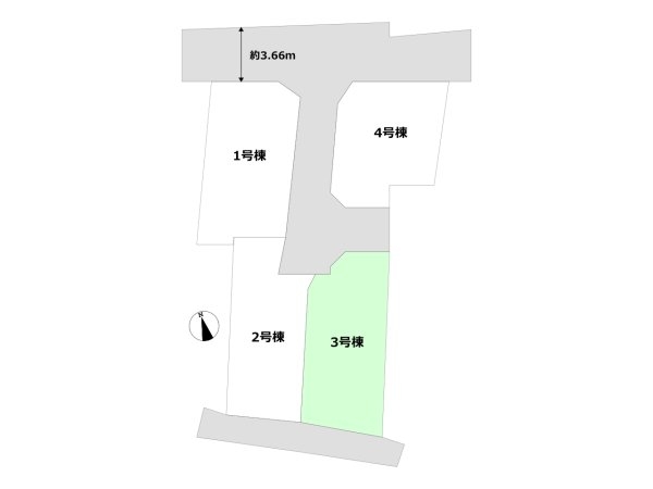 グラファーレ伊丹市野間　全4区画