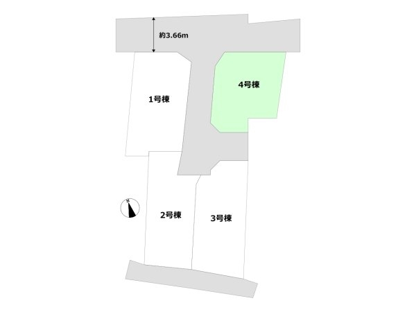 グラファーレ伊丹市野間　全4区画