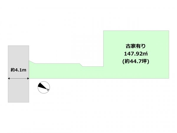 宝塚市中州1丁目売り土地