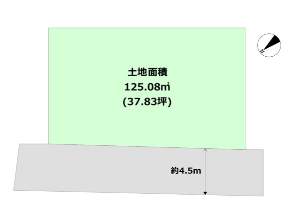 川西市栄根1丁目建築条件付き土地