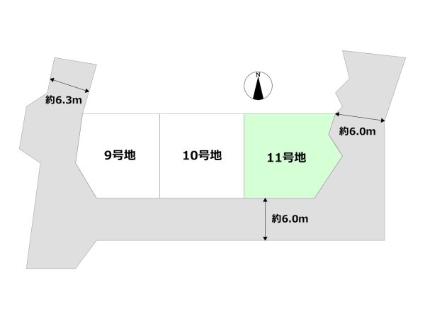 リナージュ川西市笹部23-1期　全15区画