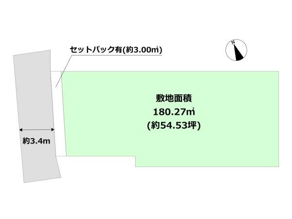宝塚市中筋山手２丁目売り土地