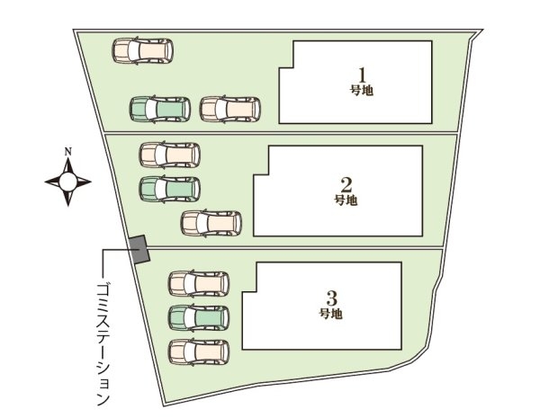 アーチスクエア山口町下山口3丁目　全3区画