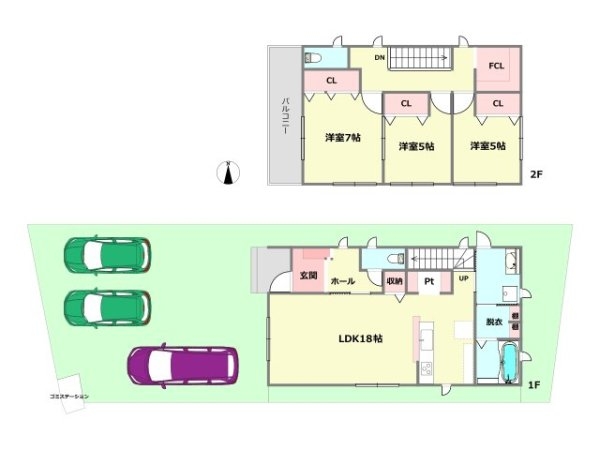 アーチスクエア山口町下山口3丁目　全3区画