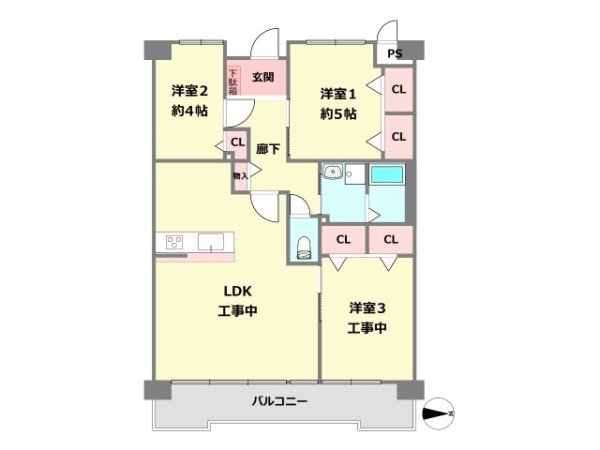 パルティ川西栄北団地