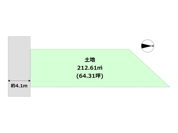 川西市萩原2丁目売り土地
