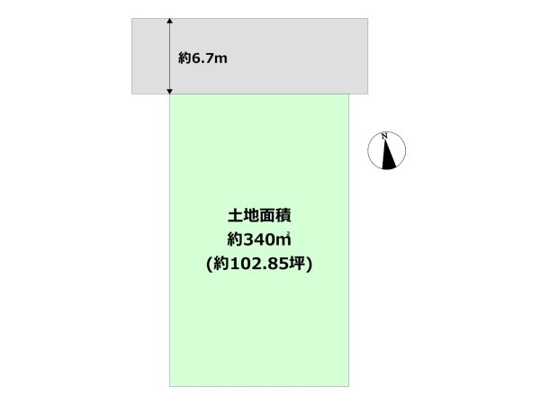 宝塚市鶴の荘売り土地