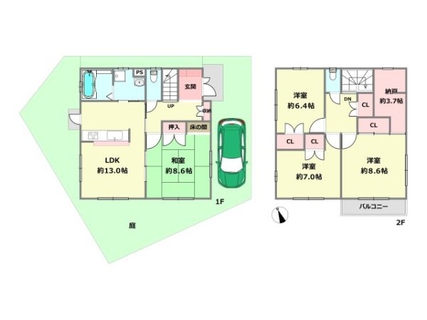宝塚市桜ガ丘中古戸建
