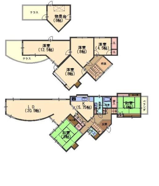 長岡京市長法寺清水ケ瀬の中古一戸建