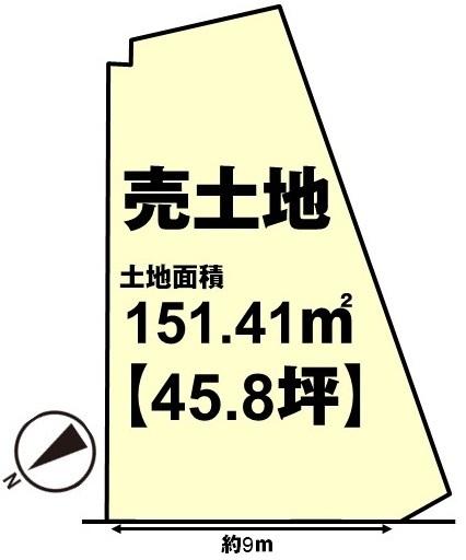 南丹市八木町木原上西の売土地