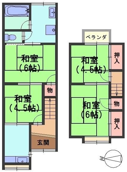 長岡京市長岡３丁目の中古一戸建て