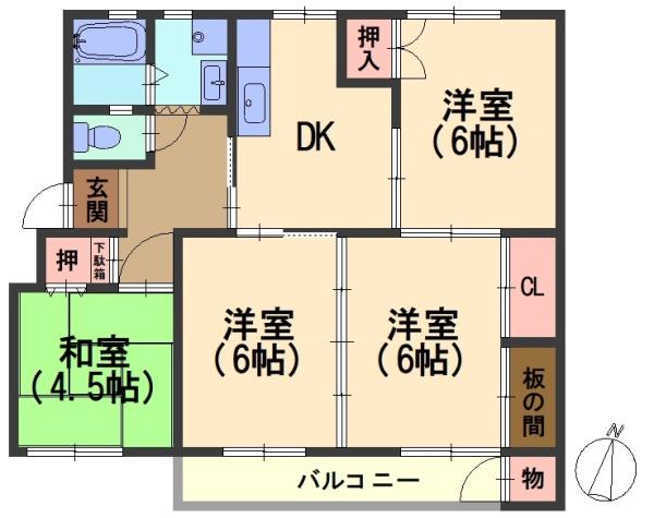 竹の台団地B3棟