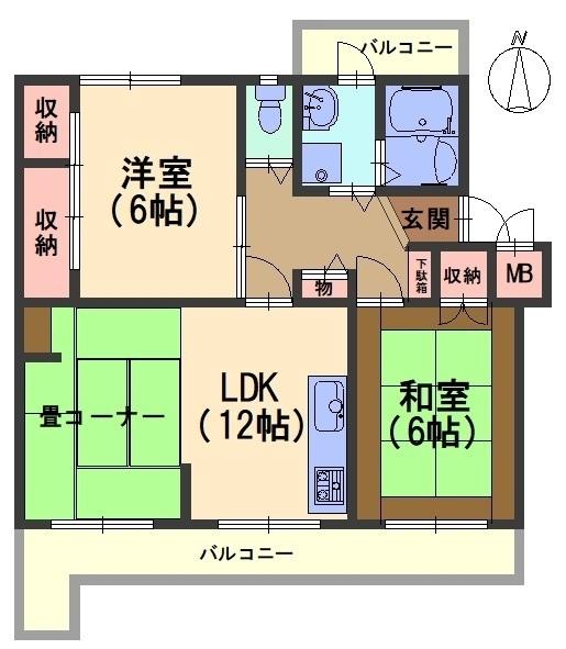円明寺ヶ丘団地　Q棟