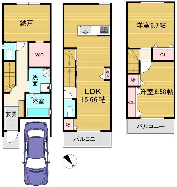 向日市上植野町馬立の売土地