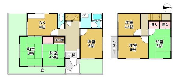 長岡京市長法寺清水ケ瀬の中古一戸建