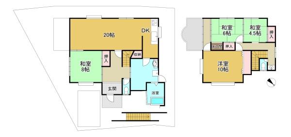 乙訓郡大山崎町字大山崎小字谷田の中古一戸建