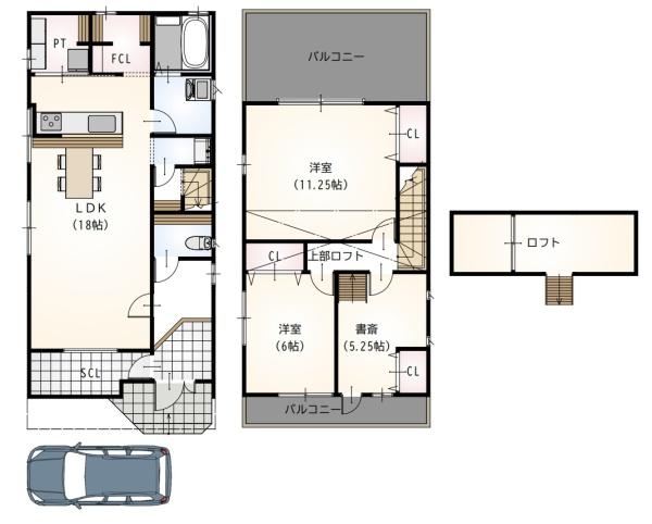 長岡京市今里川原の中古一戸建