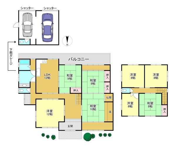 乙訓郡大山崎町字円明寺小字東ノ口の中古一戸建て