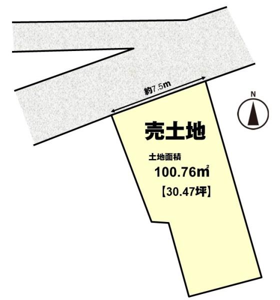 長岡京市滝ノ町１丁目の土地