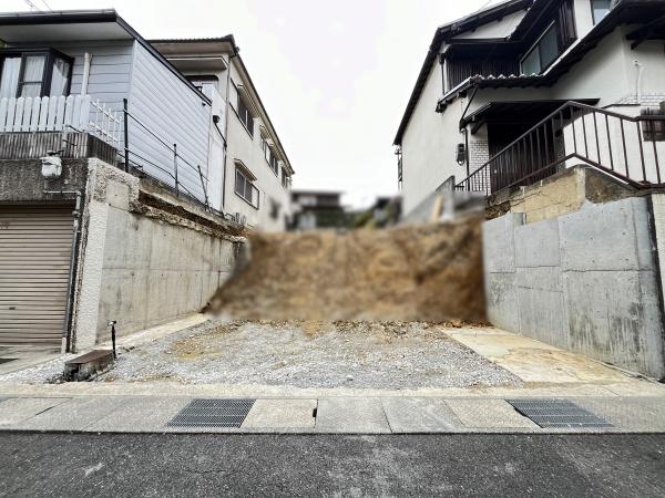 長岡京市奥海印寺谷田の土地