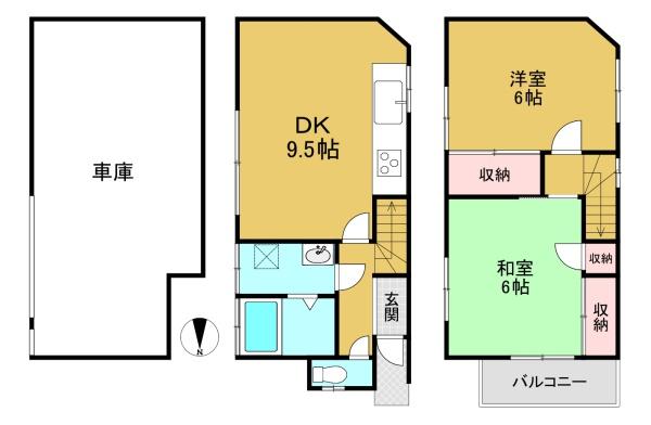 長岡京市滝ノ町２丁目の中古一戸建