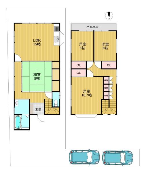 長岡京市一文橋１丁目の中古一戸建