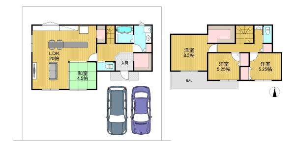 長岡京市梅が丘２丁目の売土地