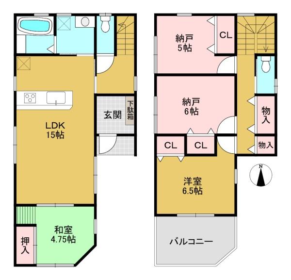 長岡京市東和苑の新築一戸建