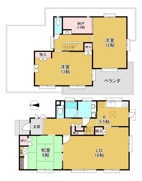 長岡京市うぐいす台の中古一戸建