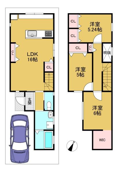 乙訓郡大山崎町字円明寺小字宝本の売土地